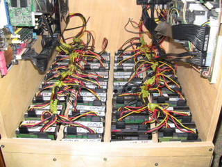 Illustration for article titled 70-Terabyte Homemade Computer Can Hold 24 Million Songs